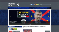 Desktop Screenshot of casapounditalia.org